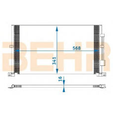 7402468 BEHR Condenser