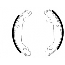 8DB 355 003-391 HELLA Комплект тормозных колодок