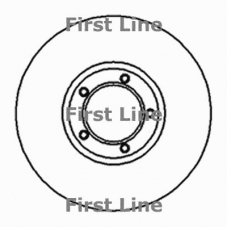 FBD1038 FIRST LINE Тормозной диск