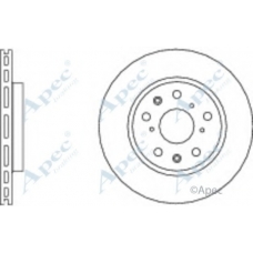 DSK2744 APEC Тормозной диск