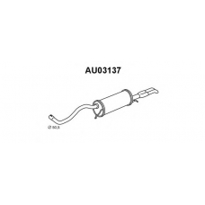 AU03137 VENEPORTE Глушитель выхлопных газов конечный