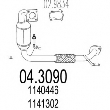 04.3090 MTS Катализатор
