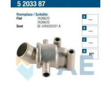 5203387 FAE Термостат, охлаждающая жидкость