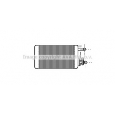 FT6106 Prasco Теплообменник, отопление салона