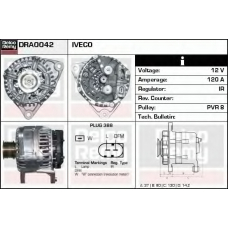 DRA0042 DELCO REMY Генератор