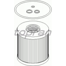 500 728 TOPRAN Масляный фильтр