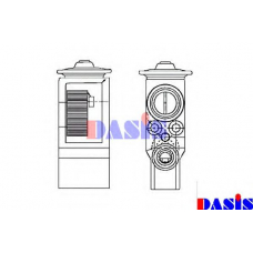 840137N AKS DASIS Расширительный клапан, кондиционер