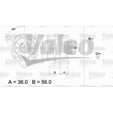 437126 VALEO Генератор