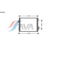 PRA5052 AVA Конденсатор, кондиционер