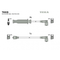 T666B TESLA Комплект проводов зажигания