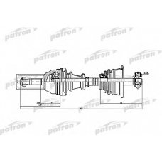 PDS1074 PATRON Приводной вал