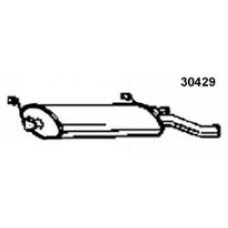 30429 MAPCO Глушитель выхлопных газов конечный