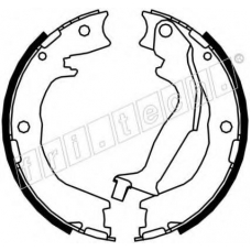 1049.166 fri.tech. Комплект тормозных колодок, стояночная тормозная с