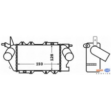 8ML 376 776-411 HELLA Интеркулер