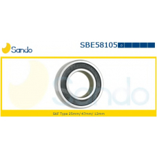 SBE58105.0 SANDO Подшипник