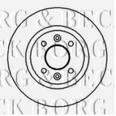 BBD4846 BORG & BECK Тормозной диск