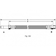 PHB348 TRW Тормозной шланг