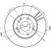 BSF4639 QUINTON HAZELL Тормозной диск