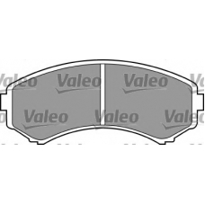 597557 VALEO Комплект тормозных колодок, дисковый тормоз