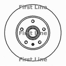 FBD324 FIRST LINE Тормозной диск