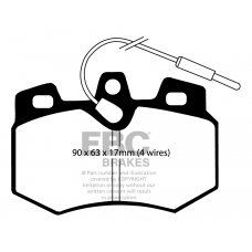 DP575 EBC Brakes Колодки тормозные