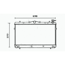 RM0625 EQUAL QUALITY Радиатор, охлаждение двигателя