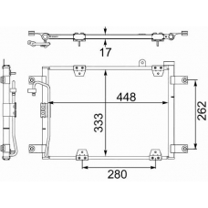 2220211 KUHLER SCHNEIDER Конденсатор, кондиционер