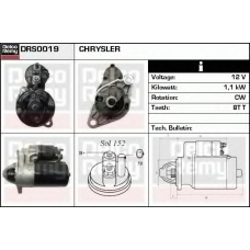 DRS0019 DELCO REMY Стартер