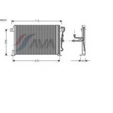 JE5019 AVA Конденсатор, кондиционер