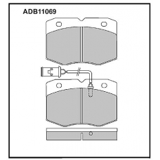 ADB11069 Allied Nippon Тормозные колодки