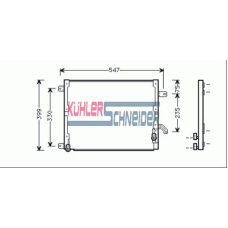 2121401 KUHLER SCHNEIDER Конденсатор, кондиционер