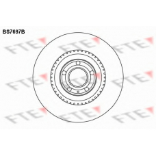 BS7697B FTE Тормозной диск