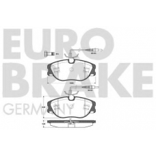 5502221941 EUROBRAKE Комплект тормозных колодок, дисковый тормоз