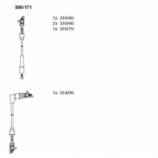 300/171 BREMI Комплект проводов зажигания