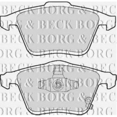 BBP2154 BORG & BECK Комплект тормозных колодок, дисковый тормоз