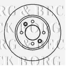 BBD4049 BORG & BECK Тормозной диск