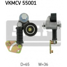 VKMCV 55001 SKF Натяжной ролик, поликлиновой  ремень