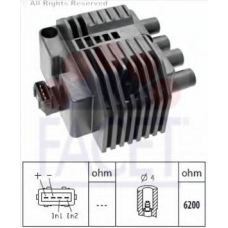9.8034 FACET Элемент катушки зажигания