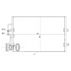 009-016-0018 LORO Конденсатор, кондиционер