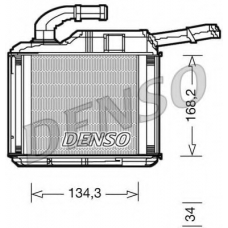 DRR32010 DENSO Теплообменник, отопление салона