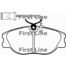 FBP1196 FIRST LINE Комплект тормозных колодок, дисковый тормоз