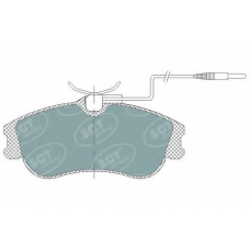 SP 313 SCT Комплект тормозных колодок, дисковый тормоз