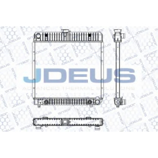 RA0170051 JDEUS Радиатор, охлаждение двигателя