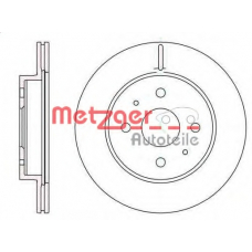 6110277 METZGER Тормозной диск
