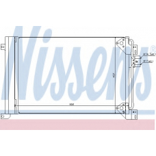 94713 NISSENS Конденсатор, кондиционер