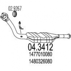 04.3412 MTS Катализатор