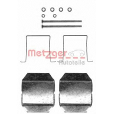 Z 1237 METZGER Комплектующие, колодки дискового тормоза