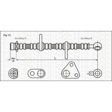 8150 40109 TRISCAN Тормозной шланг