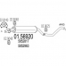 01.56920 MTS Средний глушитель выхлопных газов