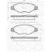 363702161040 MAGNETI MARELLI Комплект тормозных колодок, дисковый тормоз